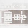 Grundriss und Durchschnitt des Monuments zu Girscheh. = Plan et coupe du monument à Guircheh.