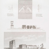 A. Seinten-Ansicht, B. Durchschnitt und C. Halb-vertiefte-Arbeit des Monuments zu Dekkeh. = A. Vue latérale, B. Coupe et C. Bas-relief en creux du monument à Dequet.