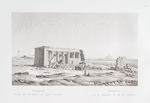 Maharaga [Maharraqa]. Ansicht des Monuments und seiner Umgebung. = Maharaga [Maharraqa]. Vue du monument et de ses environs.