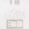 Grundriss und halb-vertiefte Arbeit des Tempels zu Derri [el-Derr]. = Plan et bas-reliefs du temple à Derri.