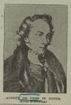 Aubrey De Vere in  youth. (From a drawing)