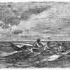 Crossing the bay in a skiff.
