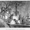 Heavy weights - arrival of a party at League Island; Fifteen escaped in this schooner.