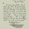 Facsimile letter, Charles Dickens to George Brightwen
