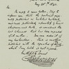 Facsimile letter, Charles Dickens to George Brightwen