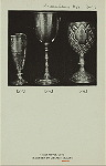 The silver cups presented to Charles Dickens.