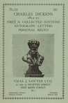 Charles Dickens - Relics.
