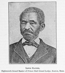 Lewis Hayden; Eighteenth Grand Master of Prince Hall Grand Lodge, Boston, Mass.