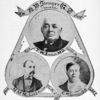 Freemasonry in Mississippi, 1868; Rev. T. W. Stringer, M.D.; First G.M.; Hon. M. M. McLeod; Atty Law, P.G.M.; Rev. E. W. Lampton, D.D.; G.M.