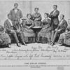 Fisk Jubilee Singers. Who for seven years gave concerts in this country and in Europe, and secured funds sufficient to erect Jubilee Hall