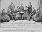 Fisk Jubilee Singers. Who for seven years gave concerts in this country and in Europe, and secured funds sufficient to erect Jubilee Hall