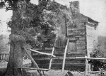 The house in Virginia where Booker T. Washington was born; [Still standing.]