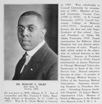 Dr. Roscoe C. Giles; 3541 State St.; Victory 4675.
