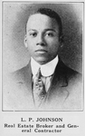 L. P. Johnson; Real estate broker and general contractor.