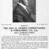Joseph P. Geddes; The Geo. D. Geddes Undertaking and Embalming Co., Ltd.; 2826 S. Rampart Street, New Orleans, La.