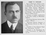 Perry W. Howard.