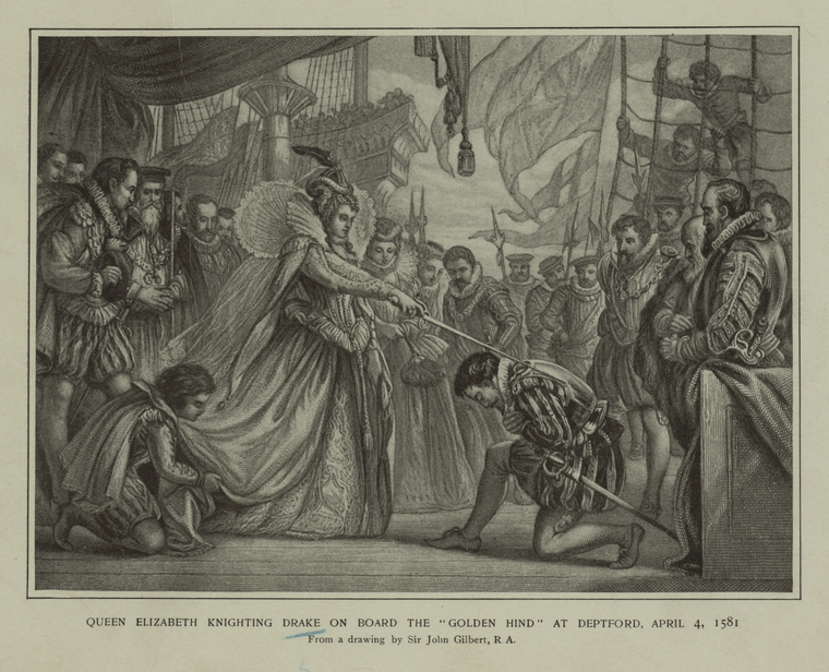Sir Francis Drake. NYPL Digital Collections