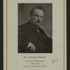 Dr. Arthur Drews.