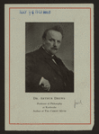 Dr. Arthur Drews.