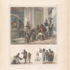 Marchand de tabac [above]; L'aveugle chanteur. Marchande de pandelos [below].