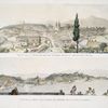 Vue générale de la ville de Rio de Janeiro prise de Couvent de St. Bento; Vue de la même ville, prise de l'Église de Notre-Dame de la Gloire.