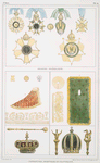 Ordres brésiliens; Couronnes, sceptres et manteaux.