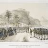 Embarquement des troupes à Prahia-Grande, pour l'expédition contre Monte-Video.