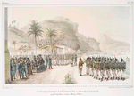 Embarquement des troupes à Prahia-Grande, pour l'expédition contre Monte-Video.