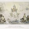 Décoration du ballet historique donné au Théâtre de la Cour, à Rio de Janeiro, le 13 Mai 1818, à l'occasion de l'acclamation du Roi D. Jean VI et du mariage du Prince Royal D. Pedro, son fils.