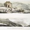 Panorama de l'intérieur de la baie de Rio de Janeiro. Dessiné du Plateau de la montagne dite Le Corcovado. (Pic nommé le Bossu).