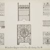 Decorative metalwork cashier grilles; Decorative metalwork grilles.