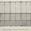 Decorative metalwork grille and fence.