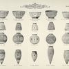 Shades, balls and stalactites, cut and etched.