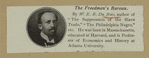 W. E. Burghardt Dubois.