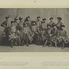 Gruppa ofitserov L.-Gv. Gusarskago Ego Velichestva polka (v nariadakh nachal'nykh liudei "kopeishchikov", sushchestvovavshikh v kontse XVII stoletiia pri Streletskikh polkakh)