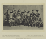 Gruppa ofitserov L.-Gv. Gusarskago Ego Velichestva polka (v nariadakh nachal'nykh liudei "kopeishchikov", sushchestvovavshikh v kontse XVII stoletiia pri Streletskikh polkakh)