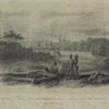 In der gegend der Lofertowskaja sloboda in Moskwa den 11 October 1812