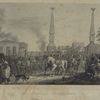 Auf dem Thorven Kaluga in Moskwa, den 19 October 1812