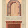 Dereviannyi portal v tserkvi svv. Konstantina i Eleny v sele Zabor'e, Vologodskoi gubernii, Totemskago uezda i raspisnoi kiot (dliaobrazov) v Uspenskom sobore v gorode Kemi, Arkhangel'skoi gubernii