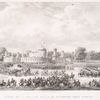Depart du palais de Petrovsky, et entrée solennelle de Leurs Majestes Imperiales a Moscou