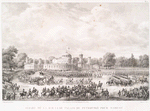 Depart du palais de Petrovsky, et entrée solennelle de Leurs Majestes Imperiales a Moscou