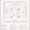 Plan de la cathedrale de l'Assomption, aves la distribution des places respectives