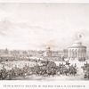Vue de la fete et du repas donnes au peuple par S. M. L'Empereur, surla place dite Dievitchie-pole