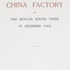 Lowestoft China factory and the moulds found there in December 1902