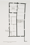 Plan of the upper floor of the former Factory Buildings.