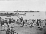 Departure of labourers from Barbados for the Panama Canal.
