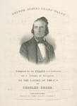 United States Grand Waltz composed for the piano and dedicated, as a tribute of respect, to the ladies of the U. S. by Charles Gorbe.