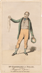 Mr. Hannond as Filch, in the Beggars Opera