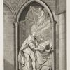 View of Handel's Monument in Westminster Abbey