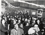 The Third Wave: a view of members of the American Virgin Islands Civic Association meeting at the Harlem Labor Center, in Harlem, New York, circa 1947